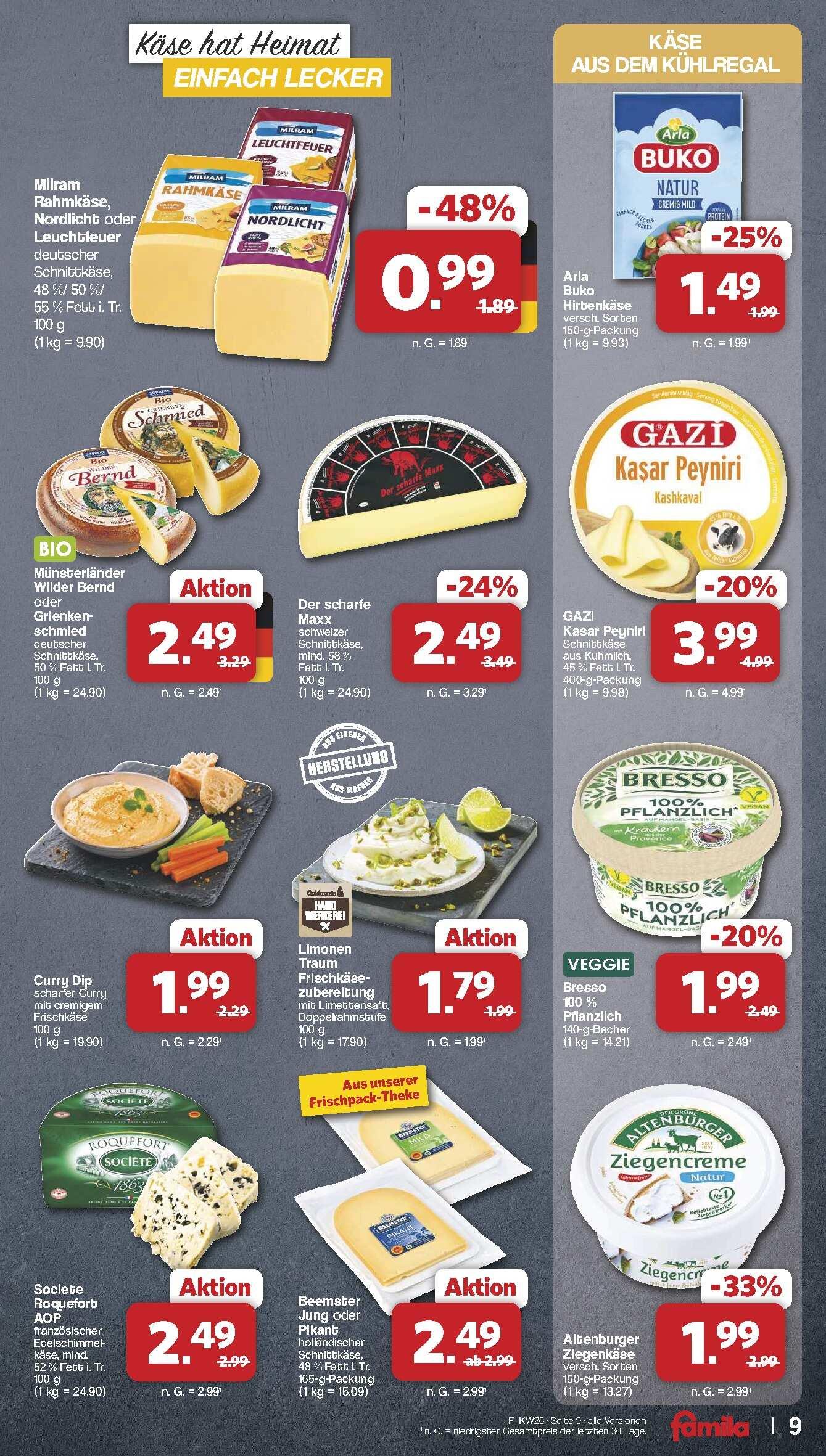 Famila Aktueller Prospekt ab Montag Seite 9