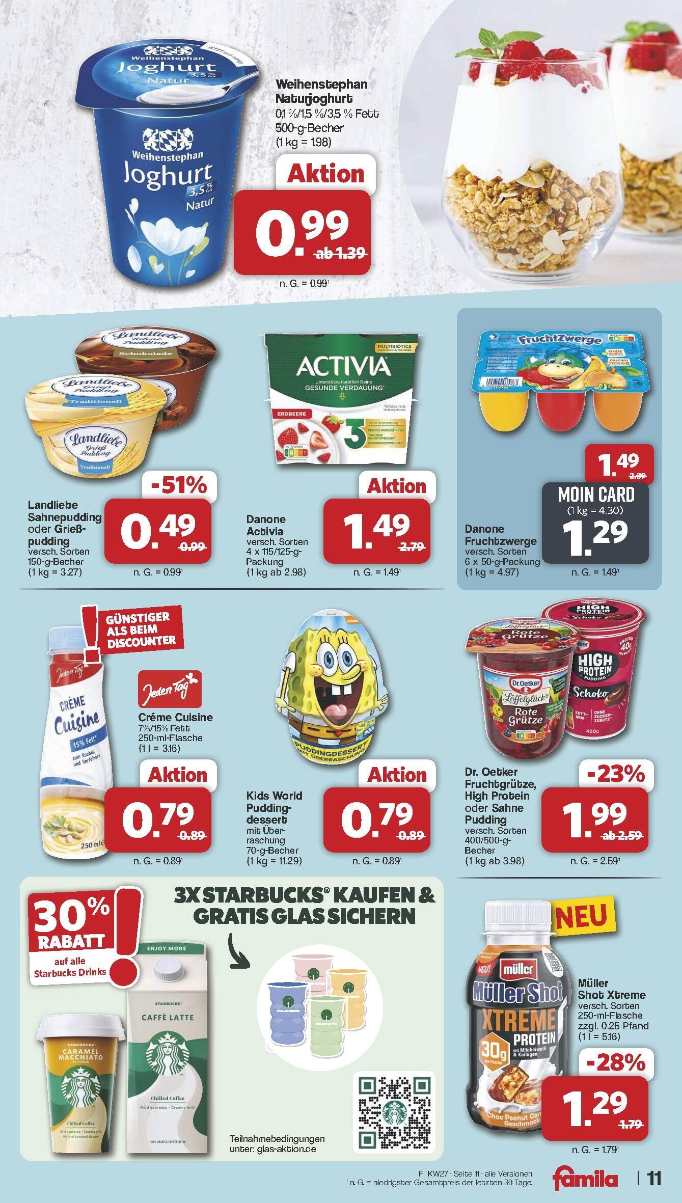 Famila Aktueller Prospekt ab Montag Seite 11