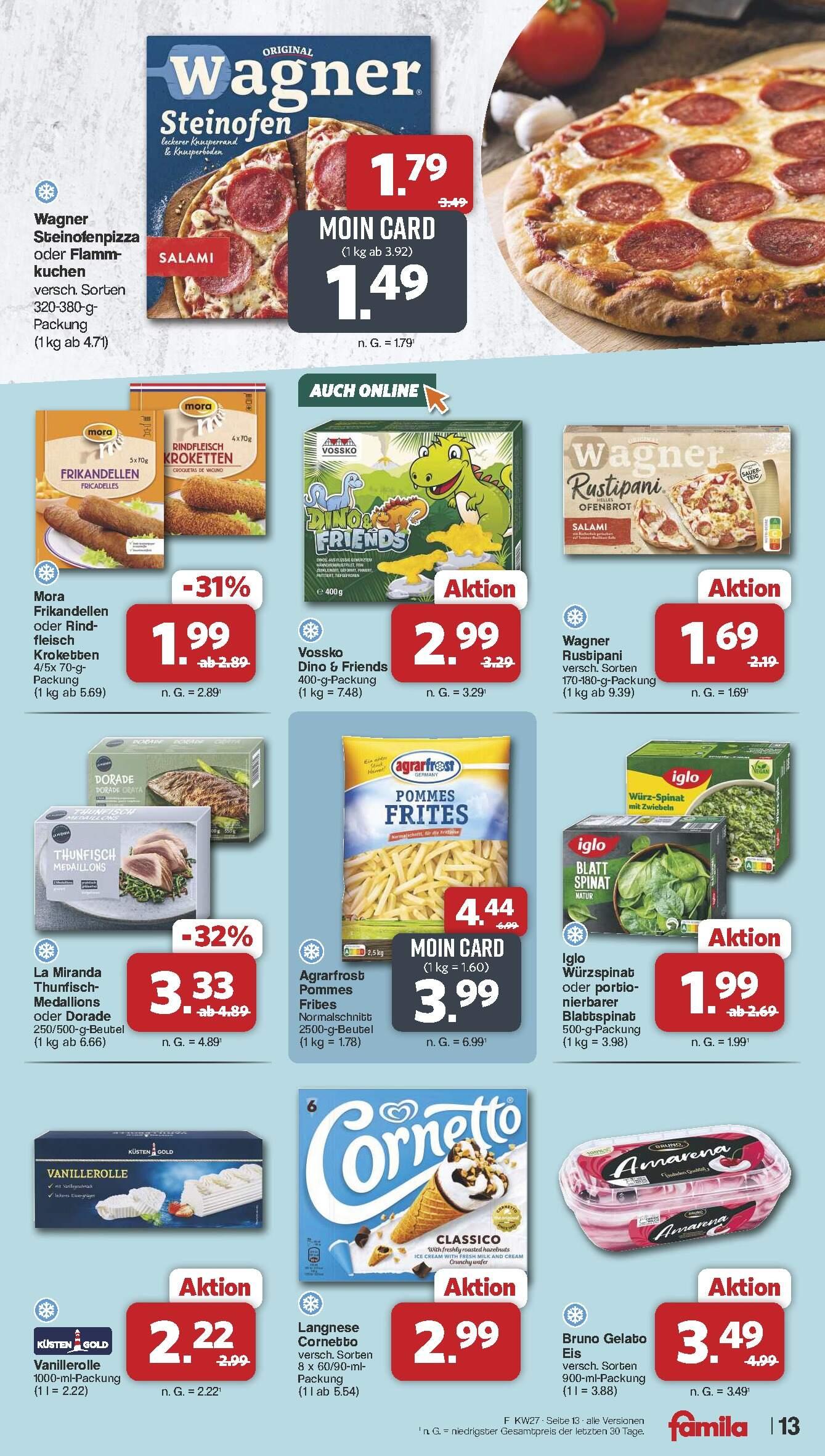 Famila Aktueller Prospekt ab Montag Seite 13