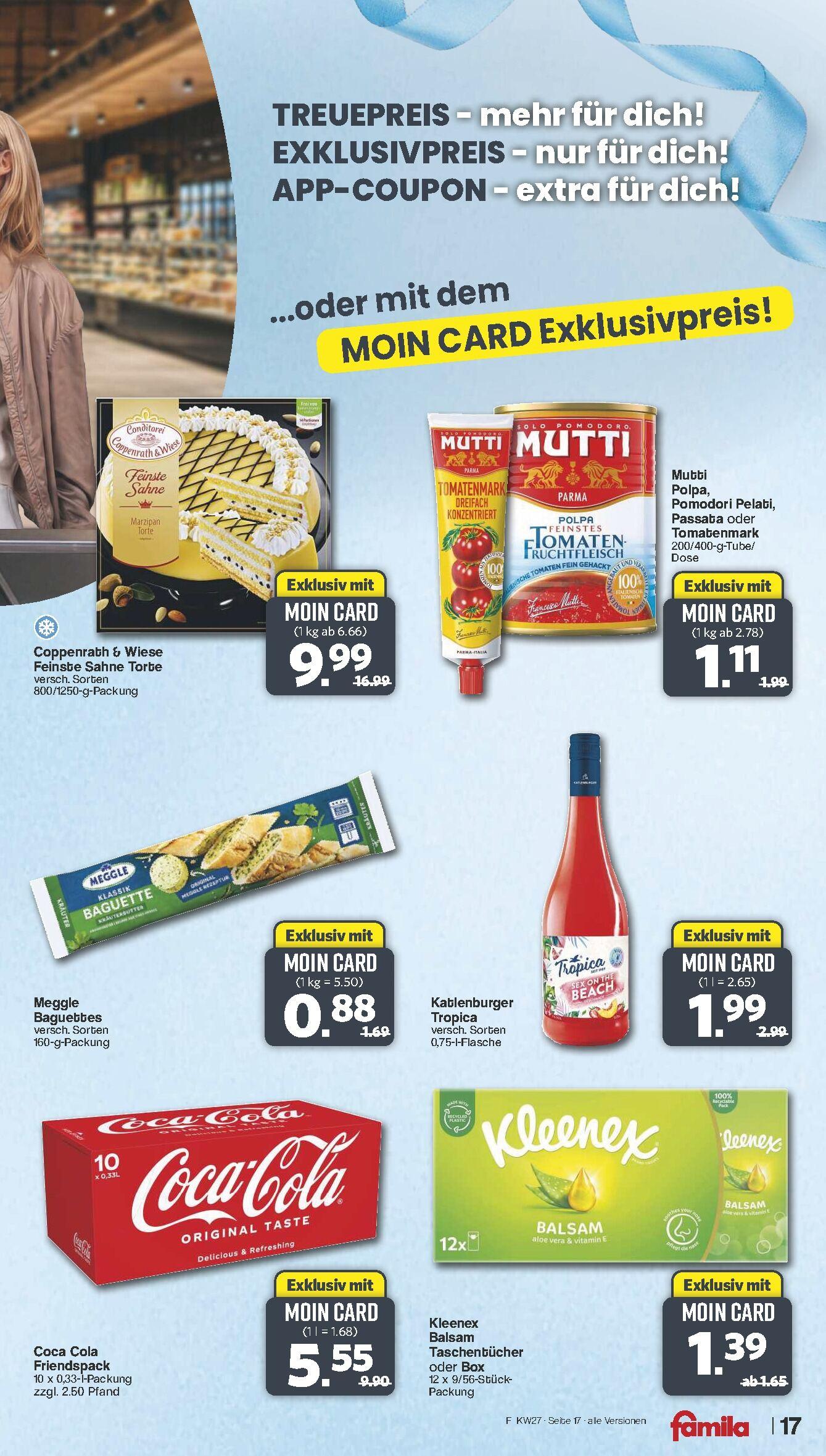Famila Aktueller Prospekt ab Montag Seite 17
