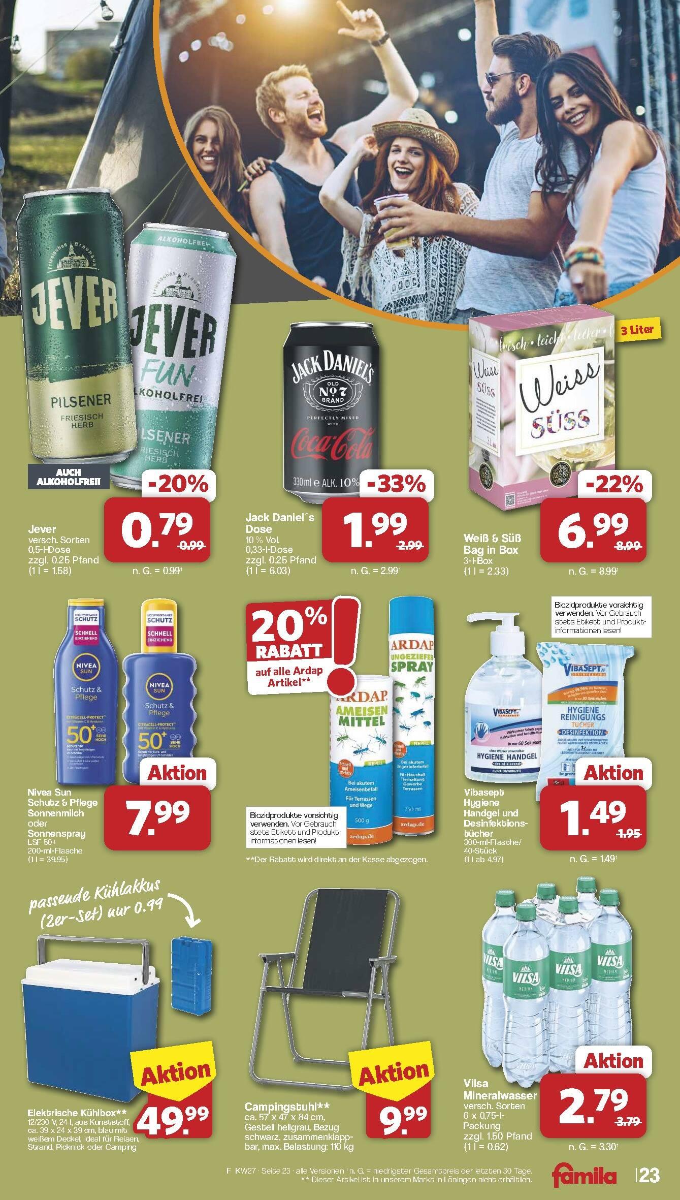 Famila Aktueller Prospekt ab Montag Seite 23