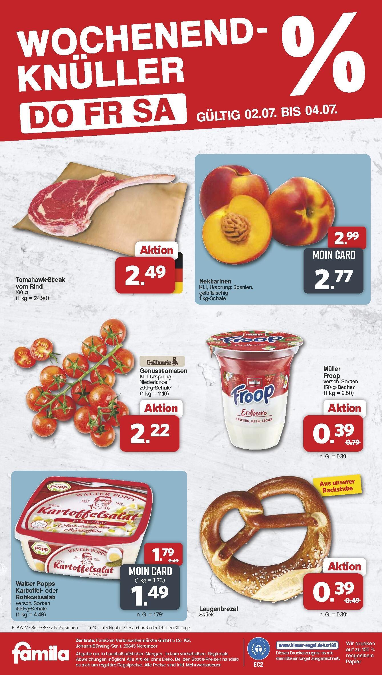 Famila Aktueller Prospekt ab Montag Seite 42