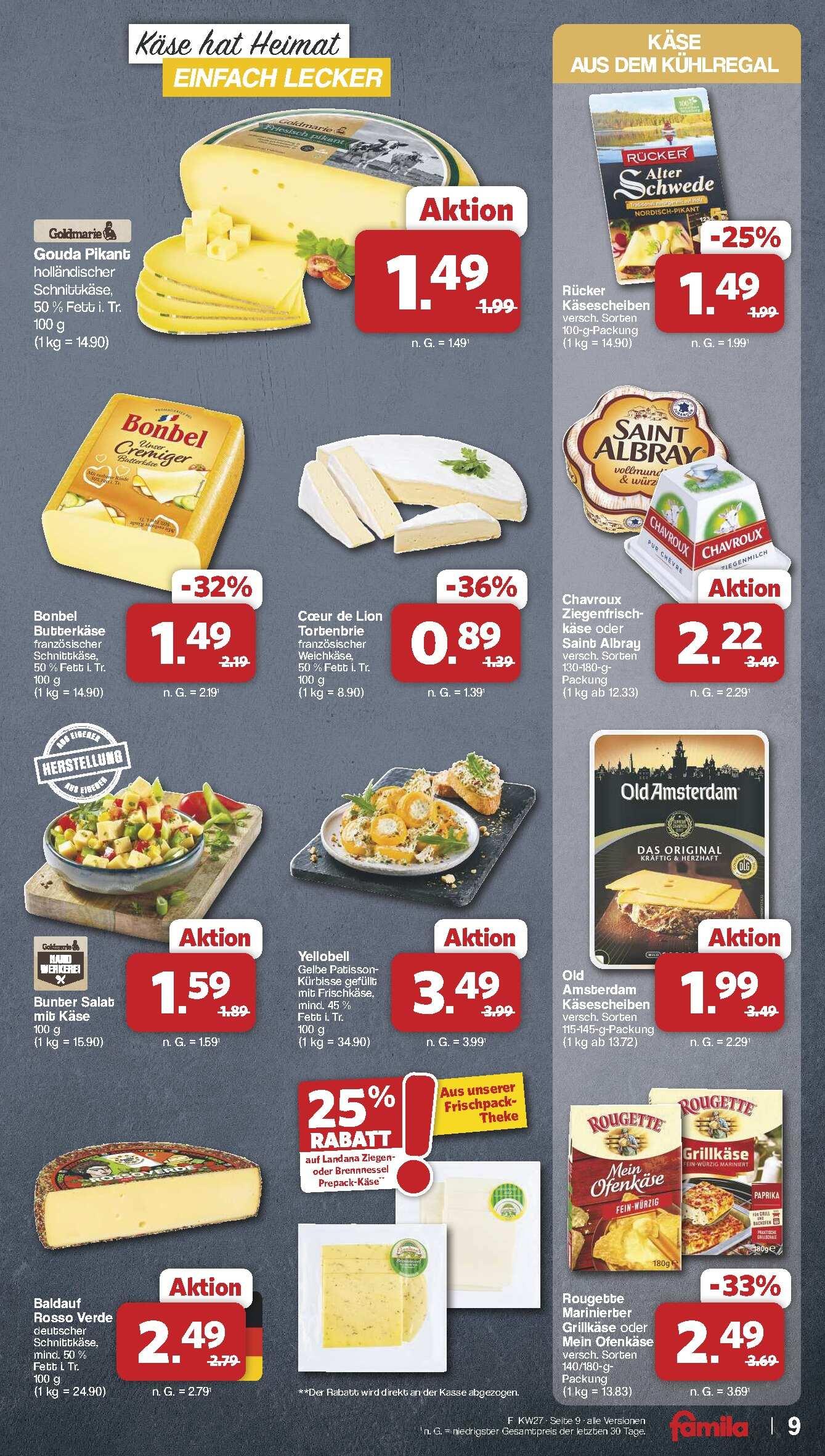 Famila Aktueller Prospekt ab Montag Seite 9