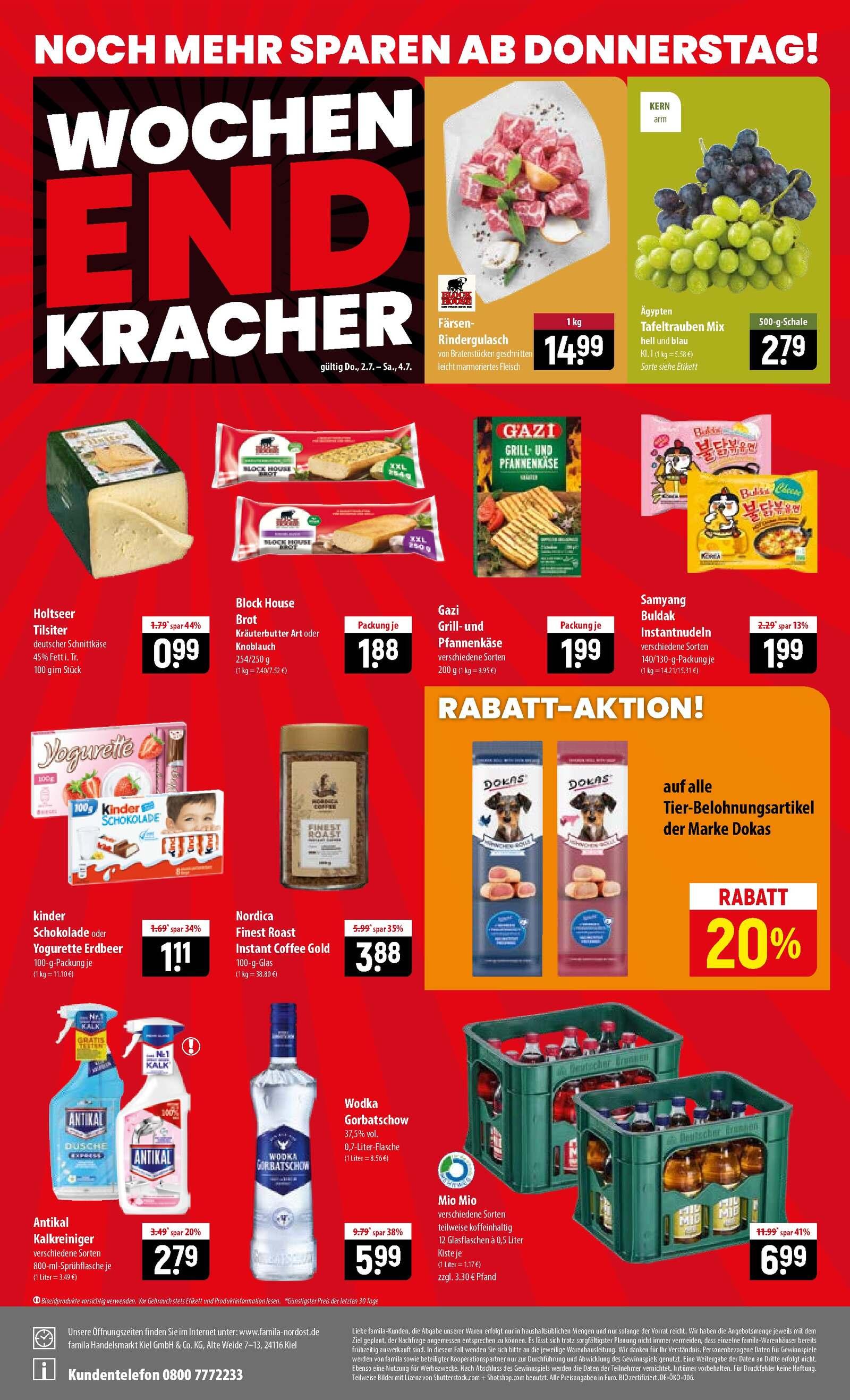 Famila Aktueller Prospekt ab Montag - Lübeck Seite 24