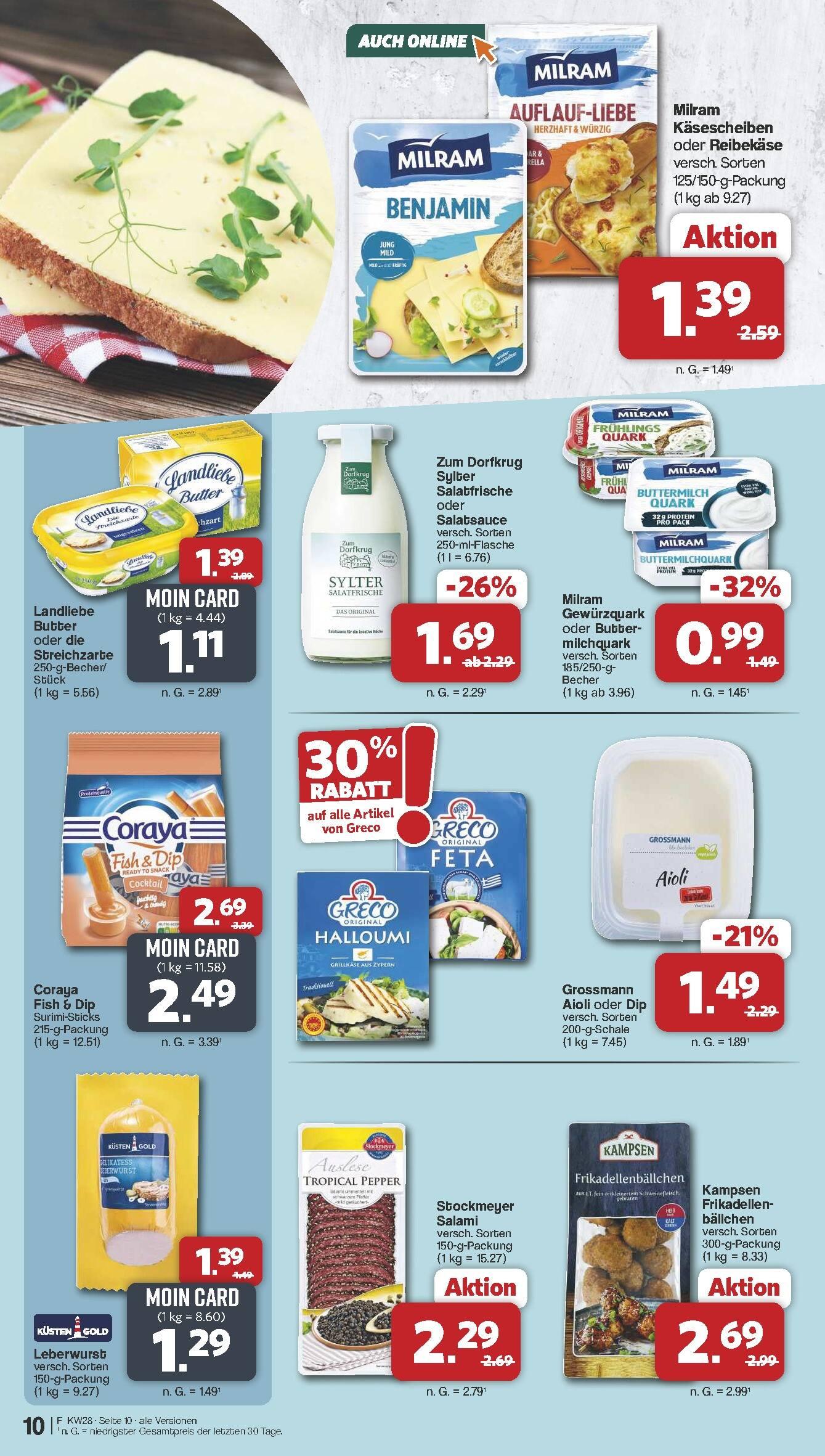 Famila Aktueller Prospekt ab Montag Seite 10