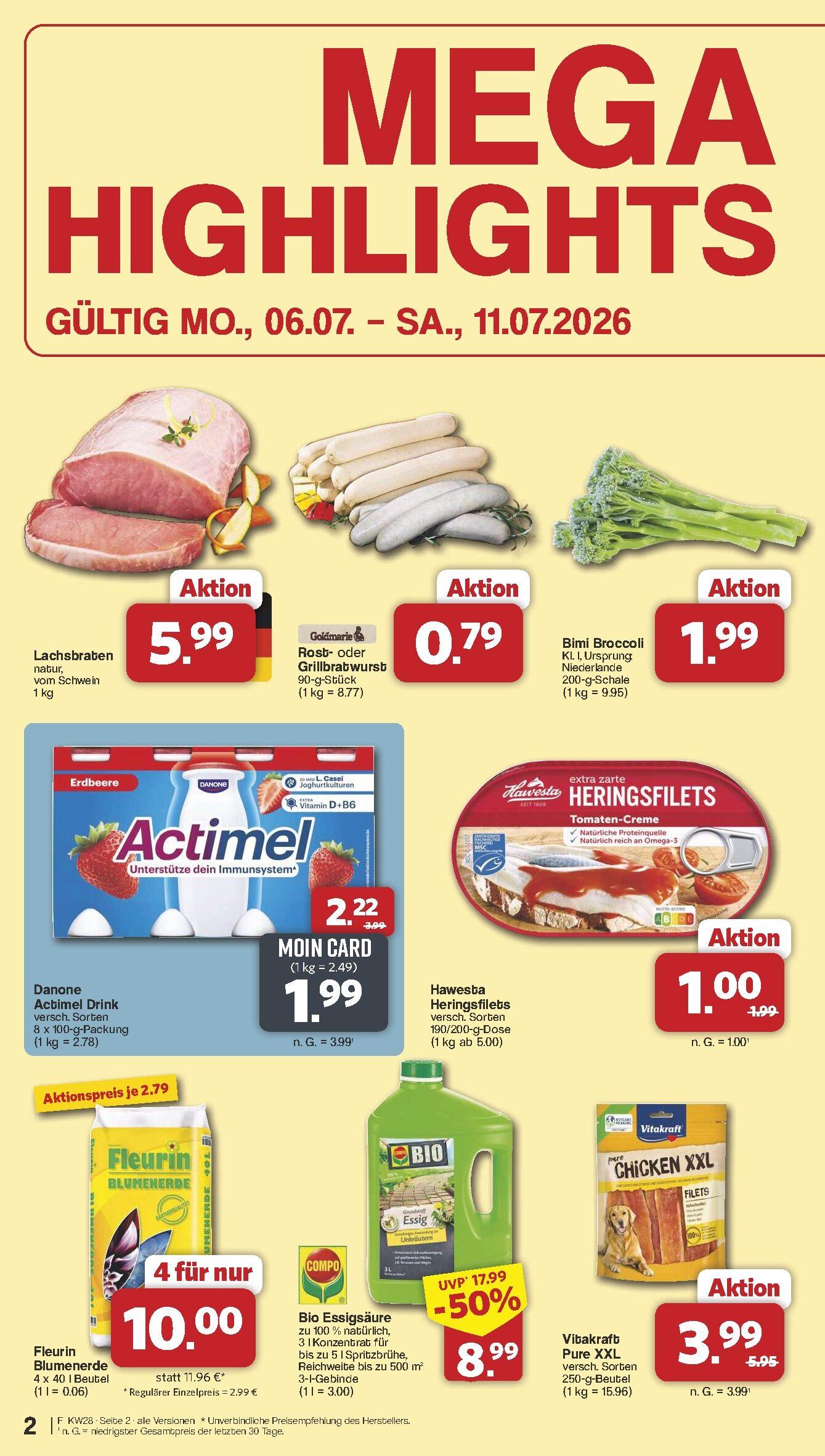 Famila Aktueller Prospekt ab Montag Seite 2