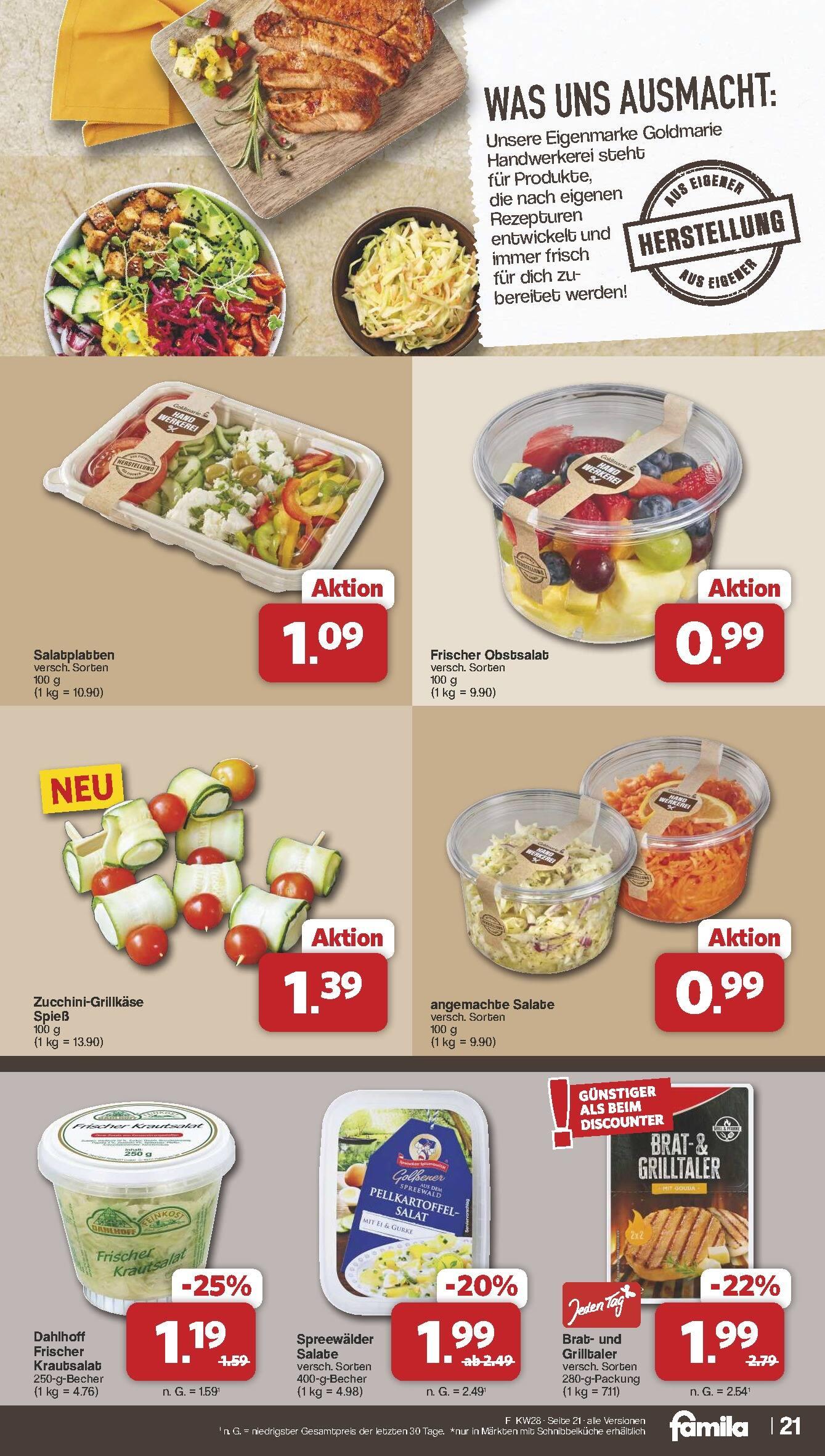 Famila Aktueller Prospekt ab Montag Seite 21