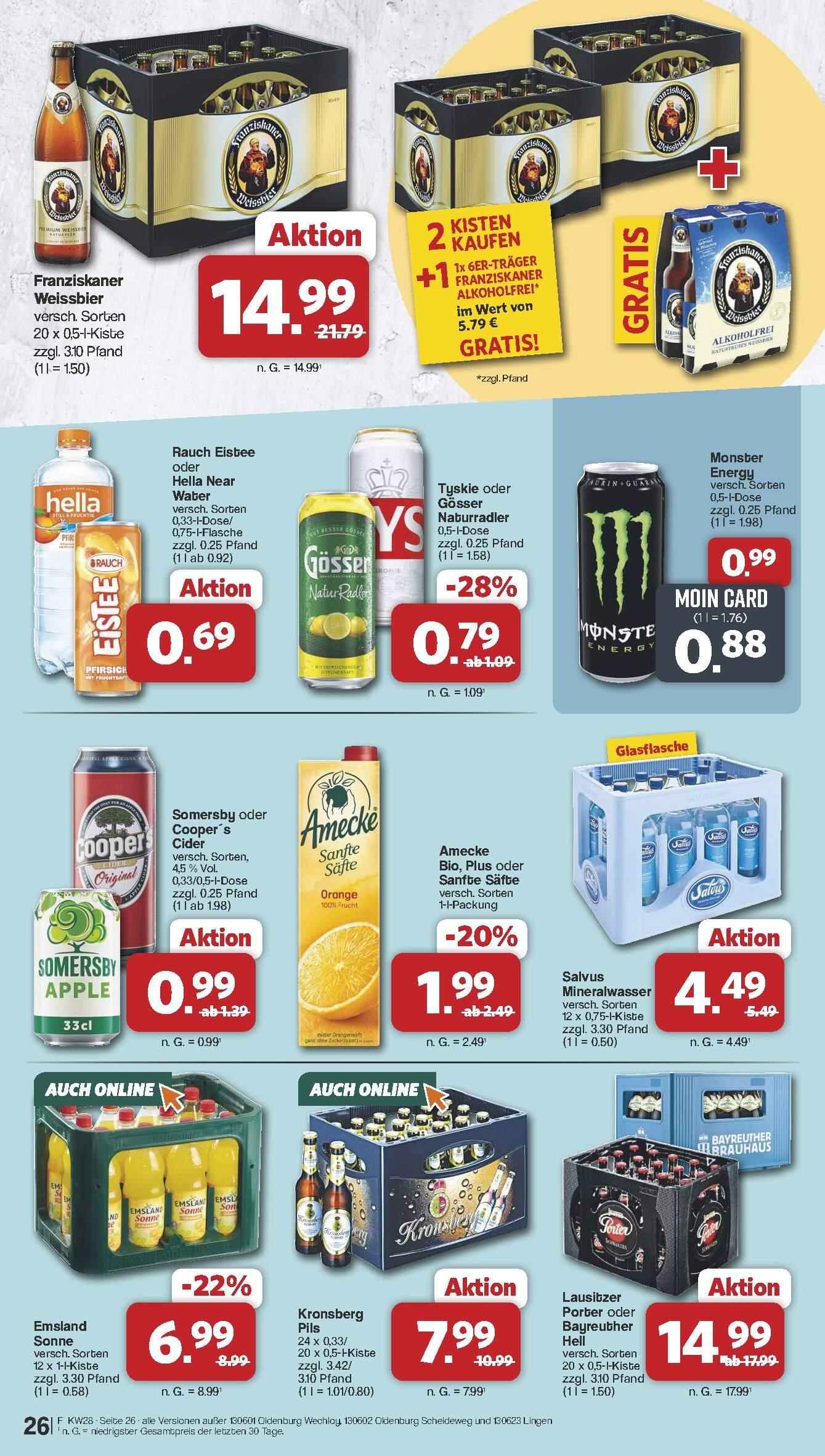 Famila Aktueller Prospekt ab Montag Seite 26