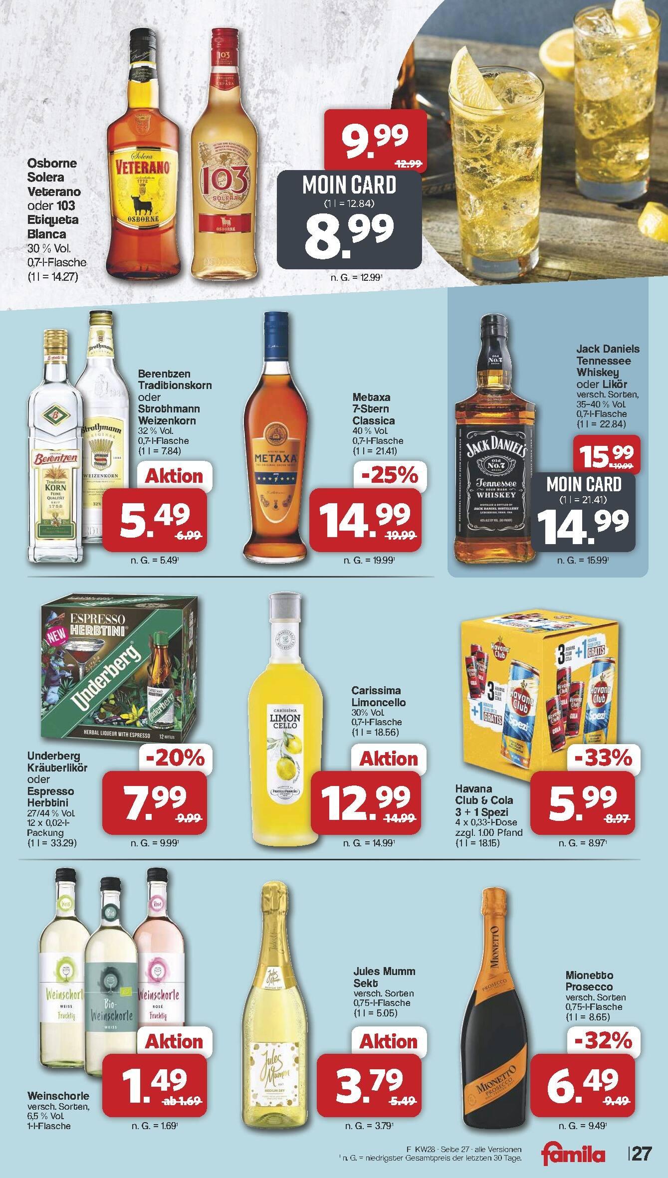 Famila Aktueller Prospekt ab Montag Seite 27