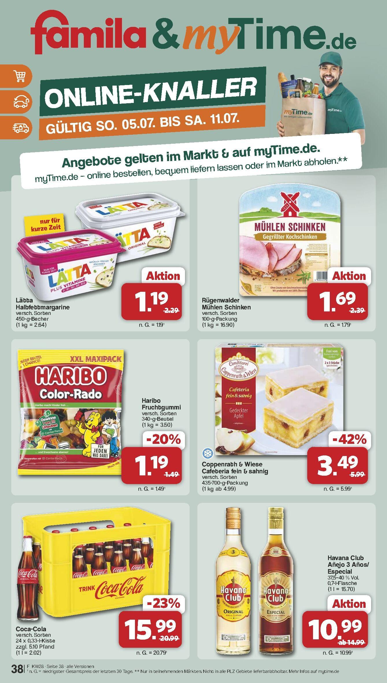 Famila Aktueller Prospekt ab Montag Seite 38