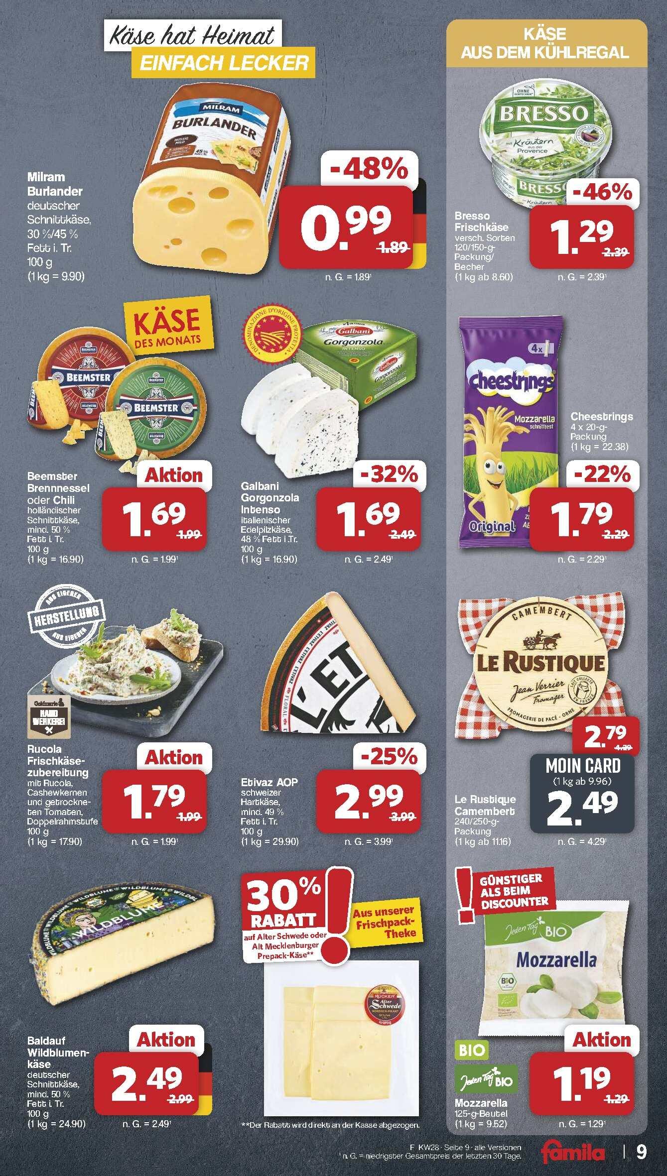 Famila Aktueller Prospekt ab Montag Seite 9