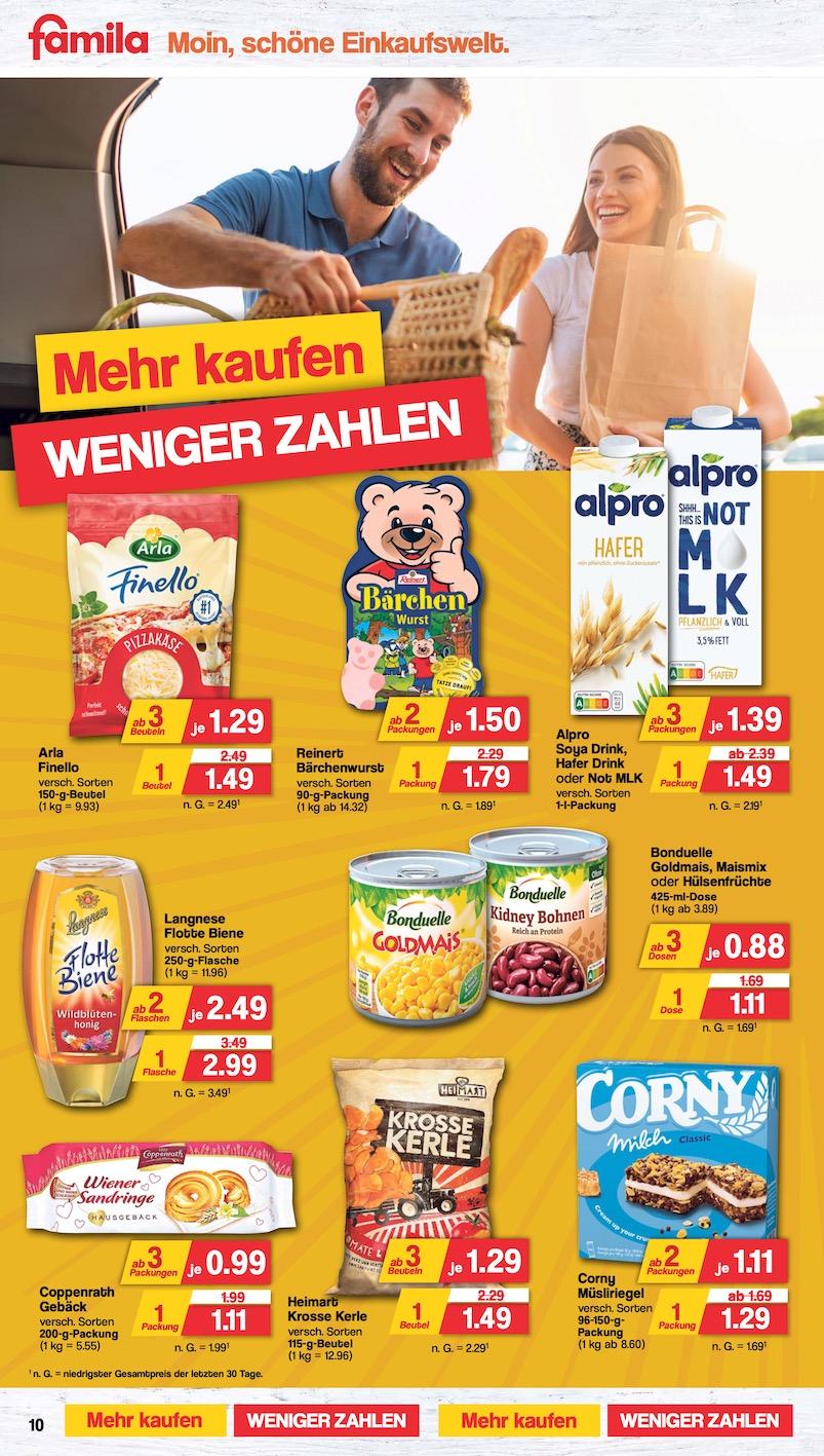 Famila Aktueller Prospekt ab Montag Seite 10