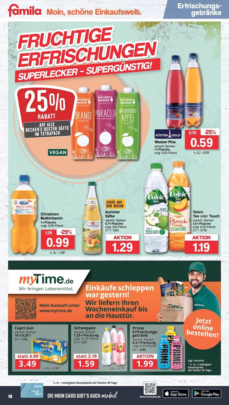Famila Aktueller Prospekt ab Montag Seite 18