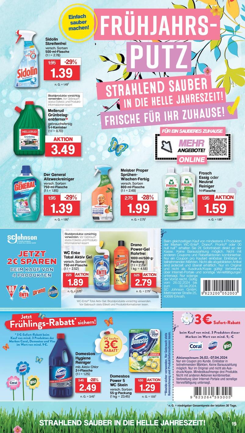 Famila Aktueller Prospekt ab Montag Seite 19