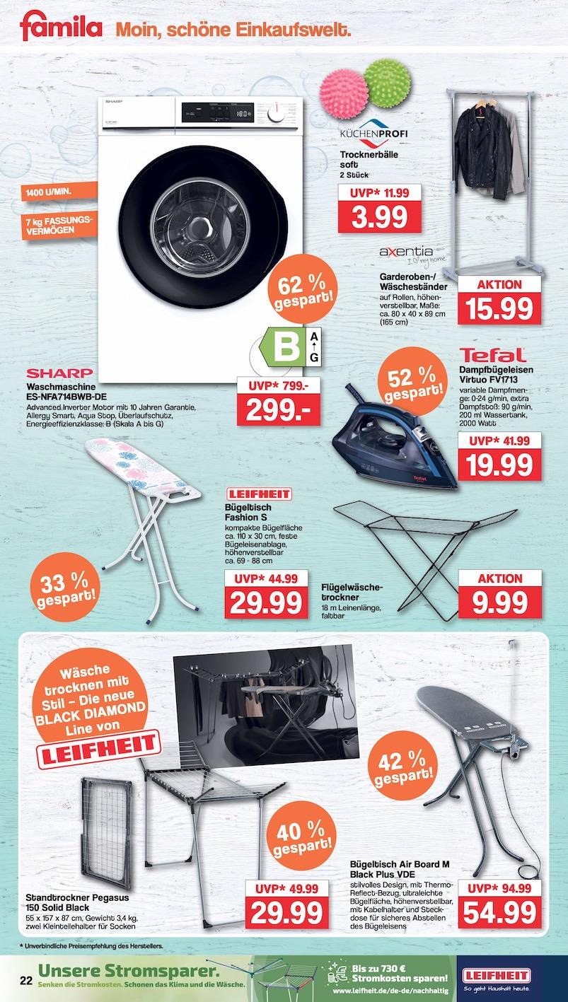 Famila Aktueller Prospekt ab Montag Seite 22