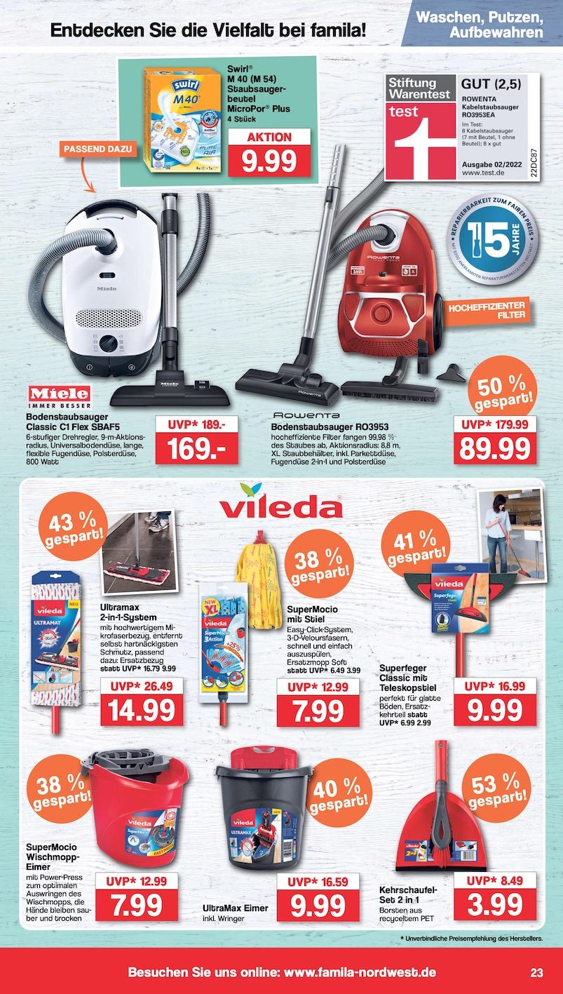 Famila Aktueller Prospekt ab Montag Seite 23