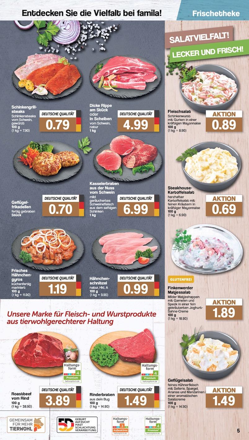 Famila Aktueller Prospekt ab Montag Seite 5