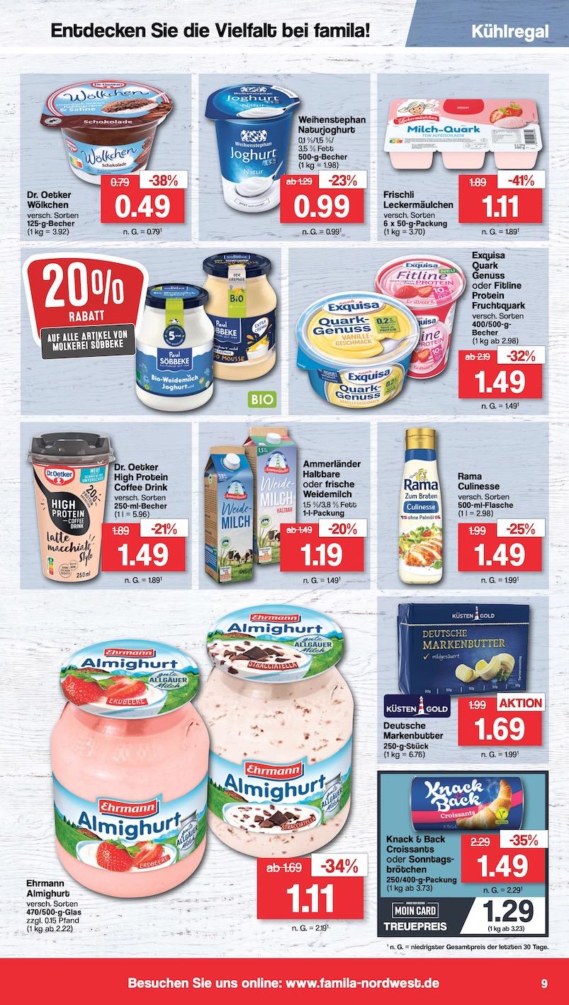 Famila Aktueller Prospekt ab Montag Seite 9