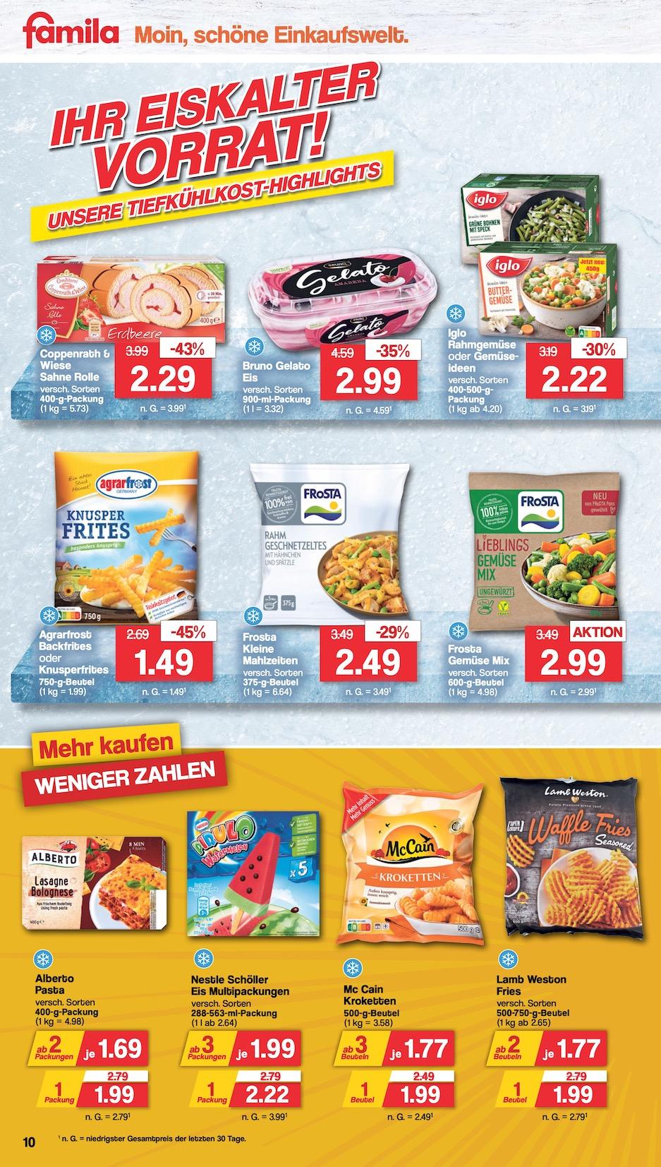 Famila Aktueller Prospekt ab Montag Seite 10