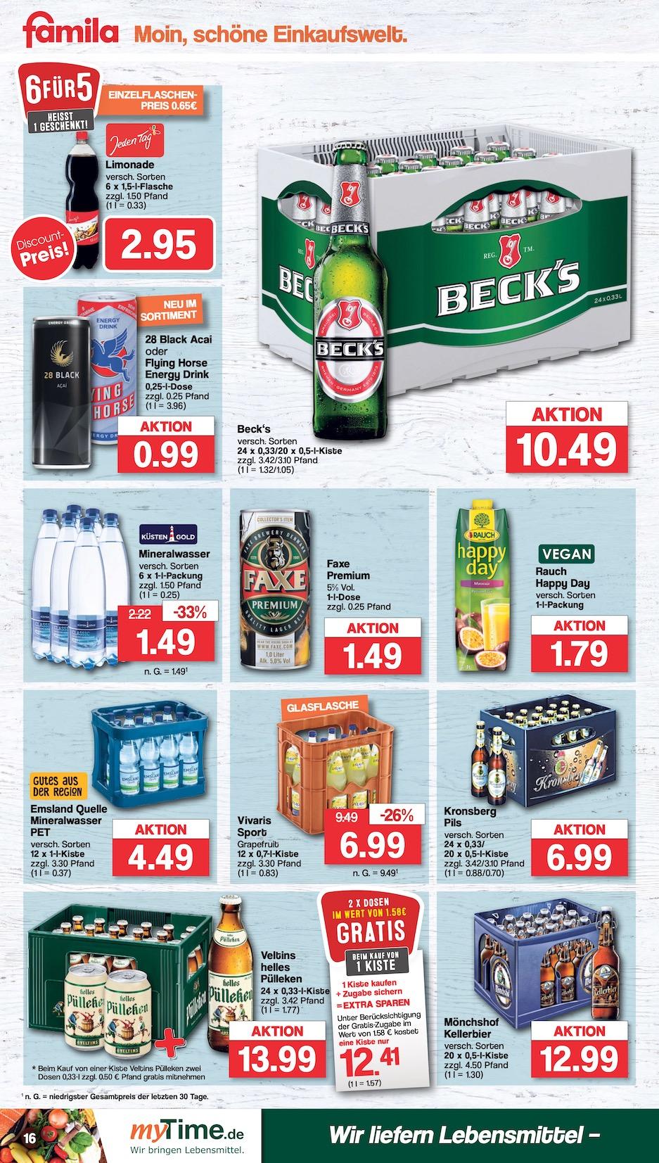 Famila Aktueller Prospekt ab Montag Seite 16