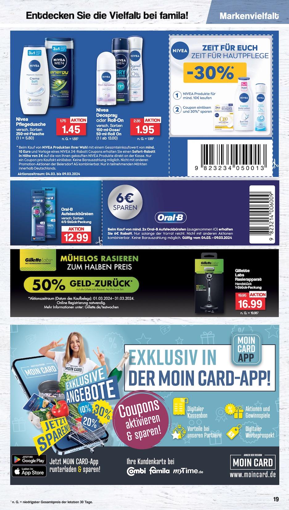 Famila Aktueller Prospekt ab Montag Seite 19