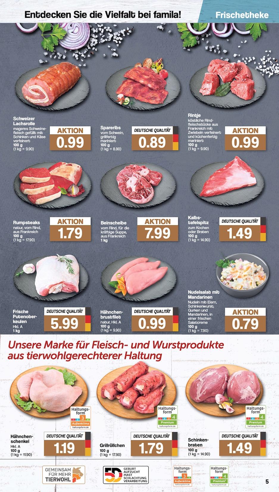 Famila Aktueller Prospekt ab Montag Seite 5
