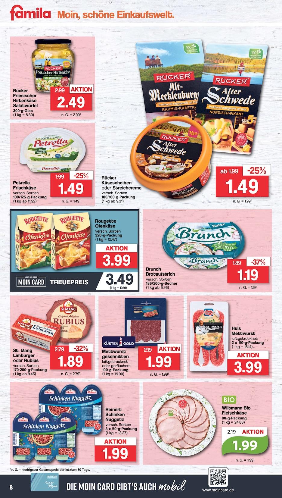 Famila Aktueller Prospekt ab Montag Seite 8