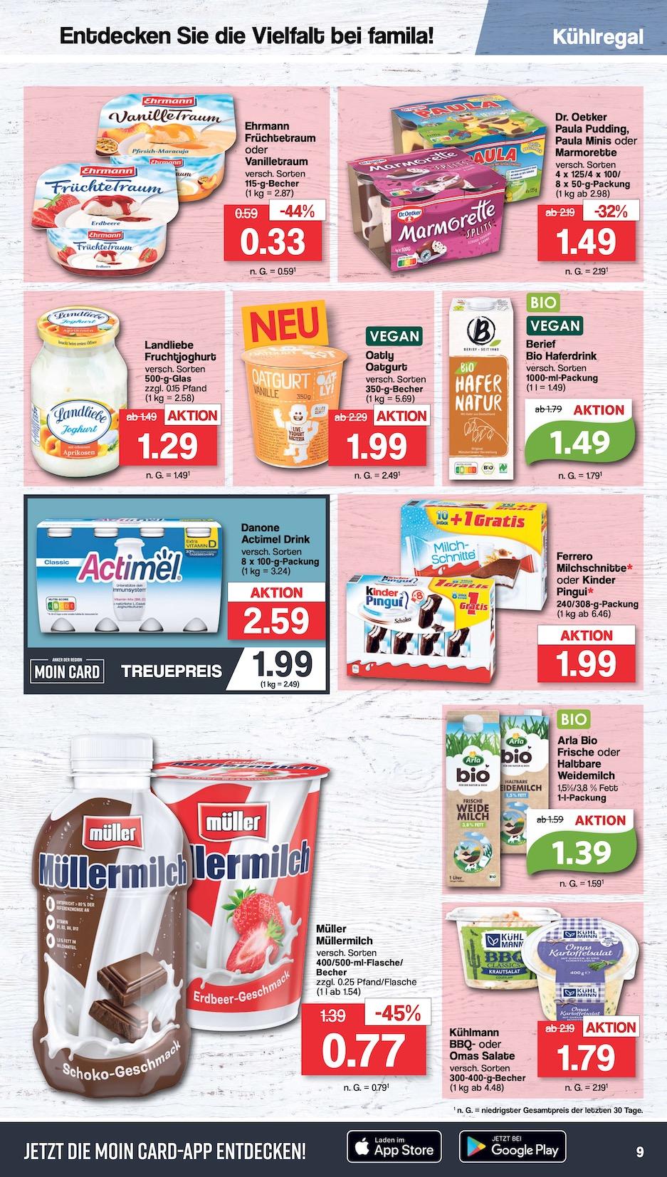 Famila Aktueller Prospekt ab Montag Seite 9