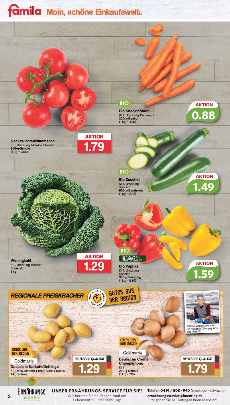 Famila Aktueller Prospekt ab Montag Seite 2