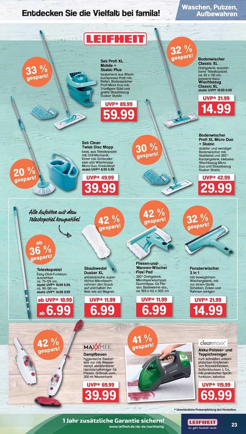 Famila Aktueller Prospekt ab Montag Seite 23