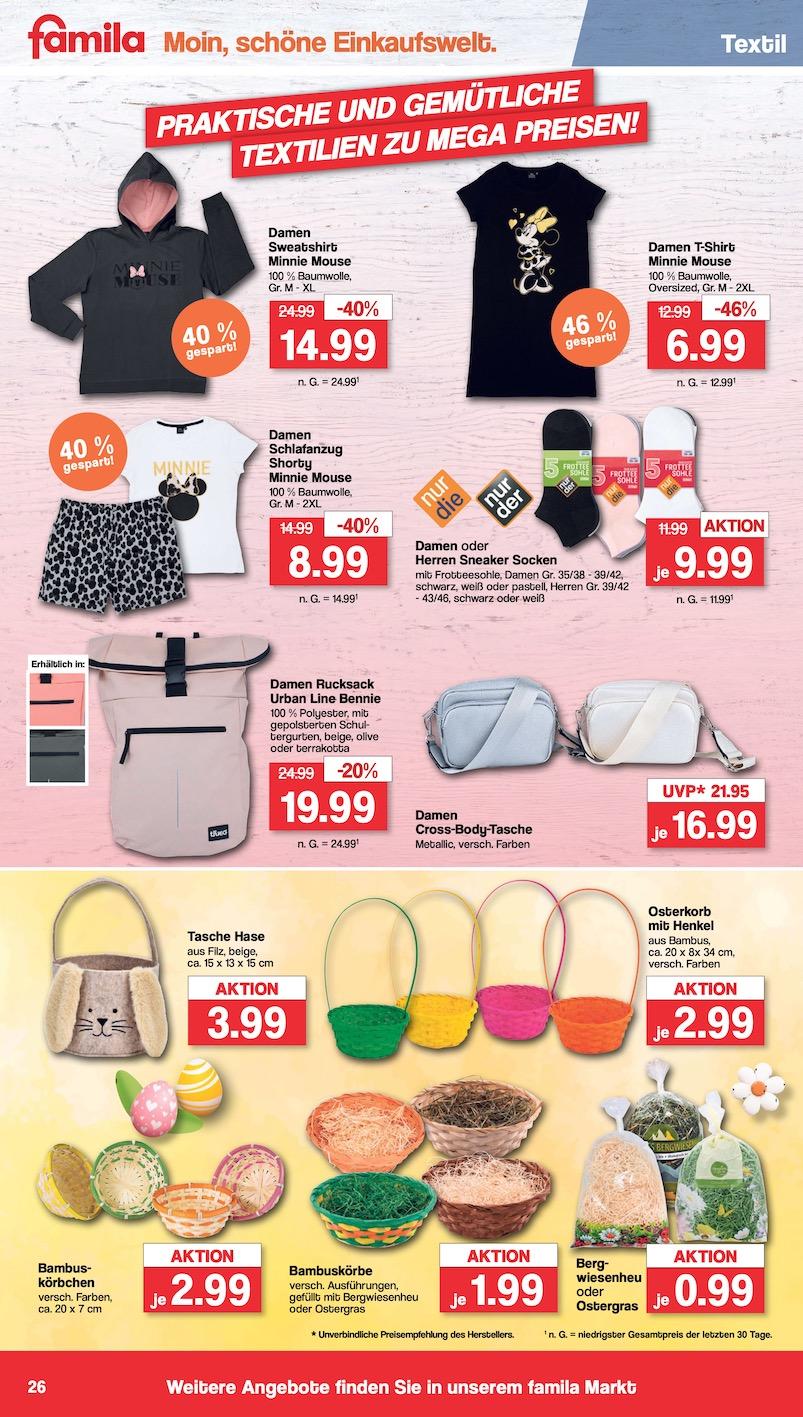 Famila Aktueller Prospekt ab Montag Seite 26