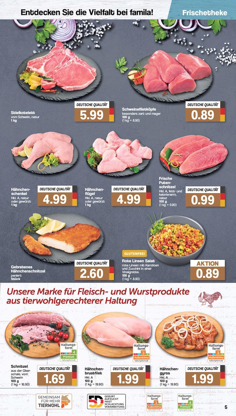Famila Aktueller Prospekt ab Montag Seite 5