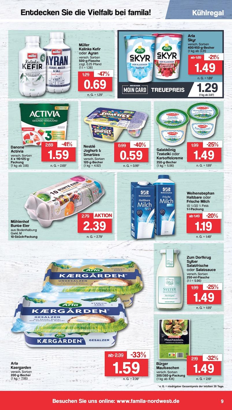 Famila Aktueller Prospekt ab Montag Seite 9