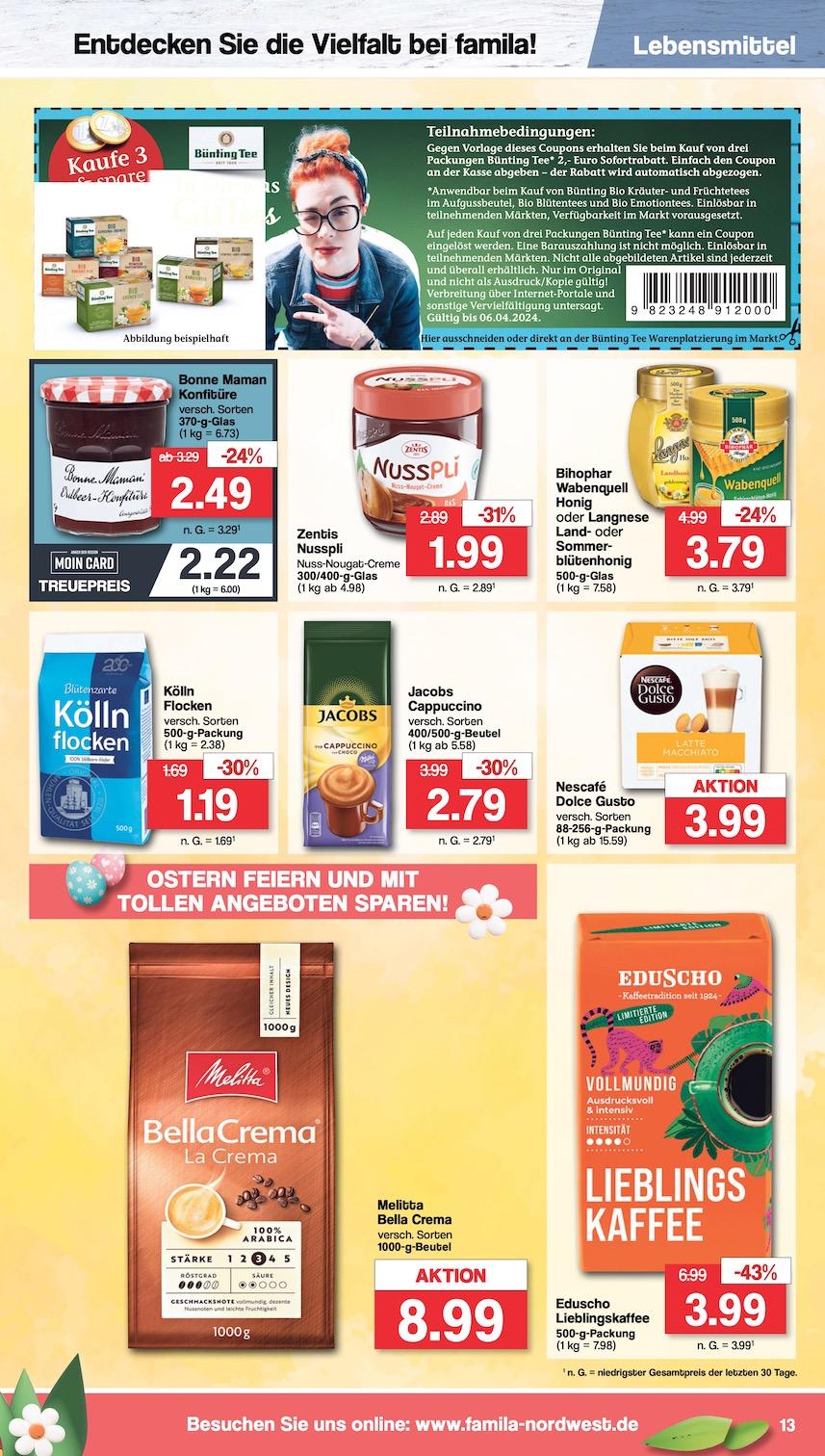 Famila Aktueller Prospekt ab Montag Seite 13