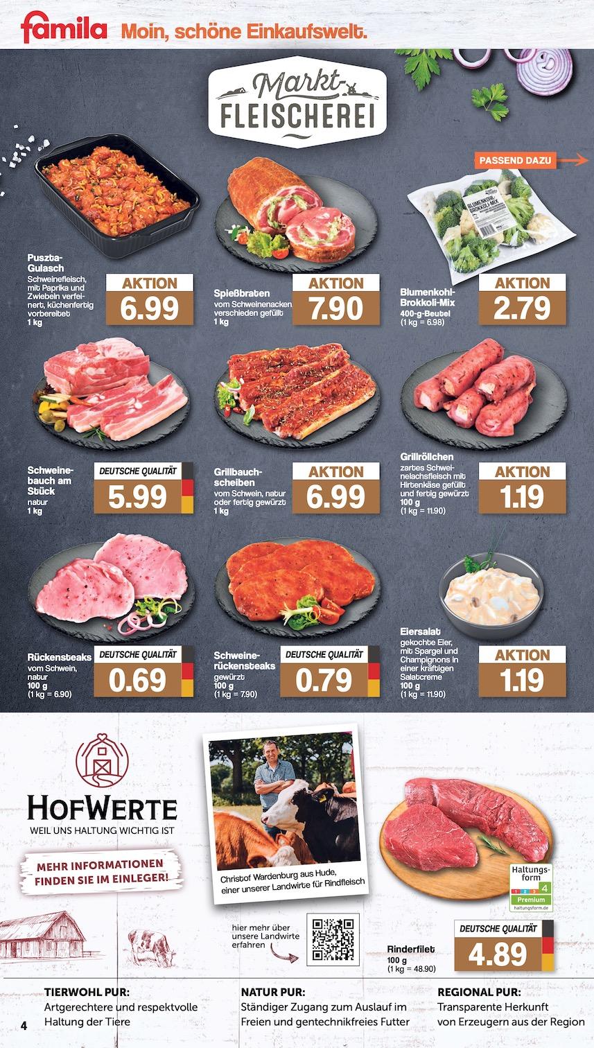 Famila Aktueller Prospekt ab Montag Seite 4
