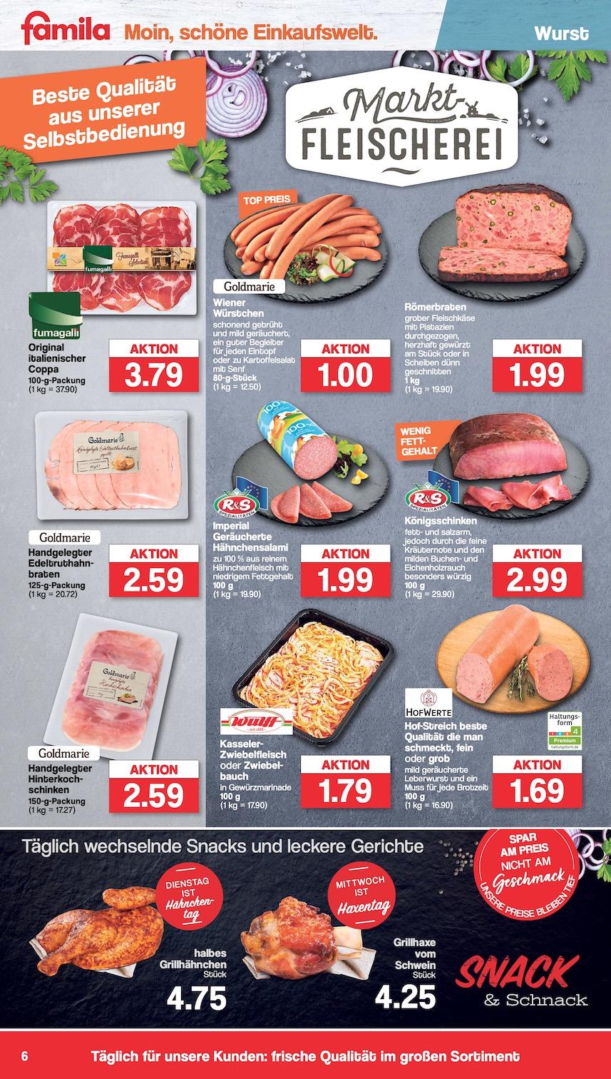 Famila Aktueller Prospekt ab Montag Seite 6