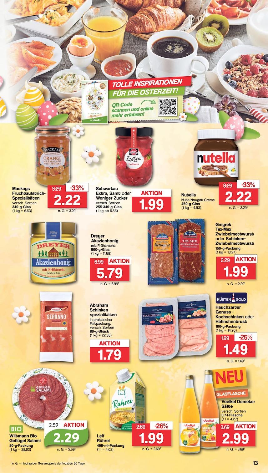 Famila Aktueller Prospekt ab Montag Seite 13