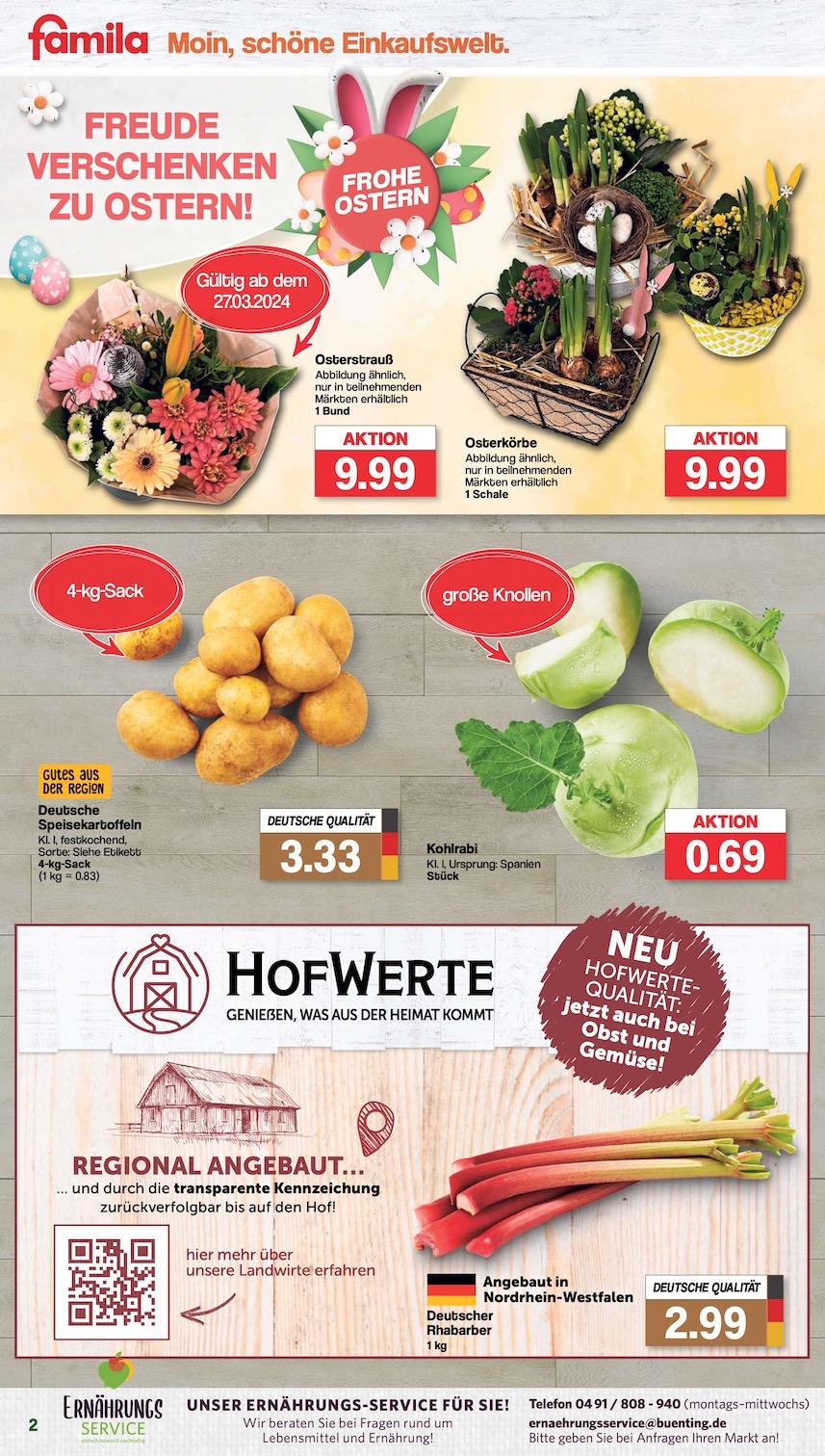 Famila Aktueller Prospekt ab Montag Seite 2