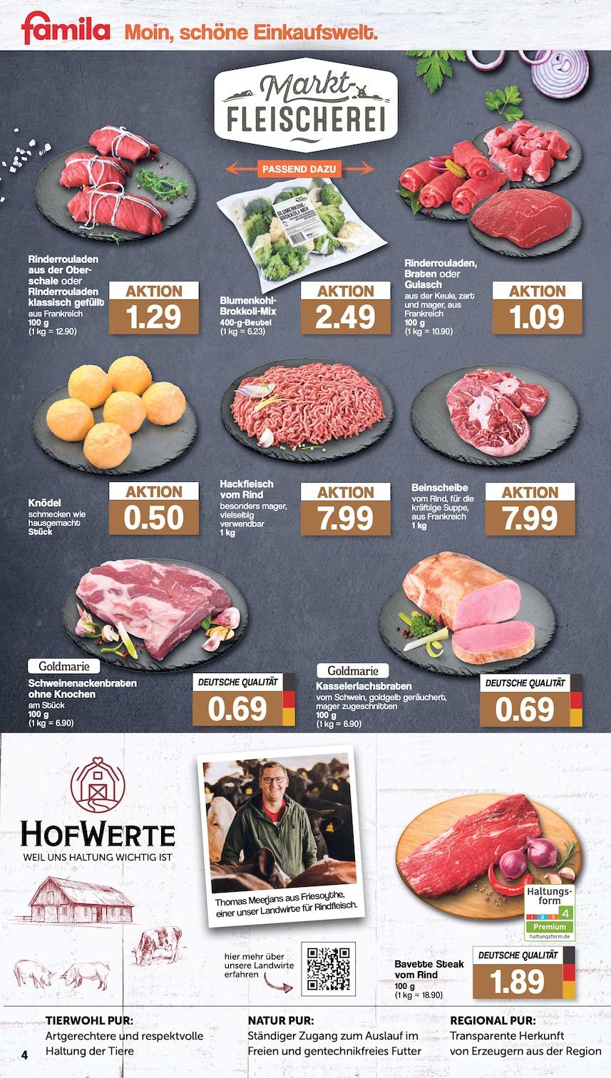 Famila Aktueller Prospekt ab Montag Seite 4