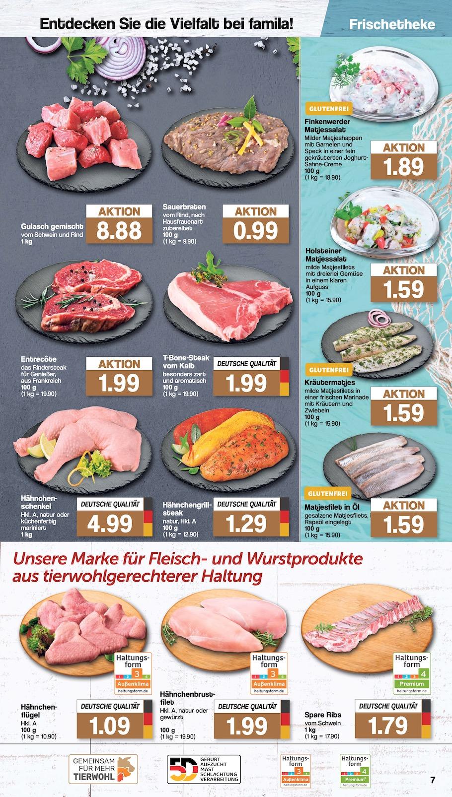 Famila Aktueller Prospekt ab Dienstag Seite 7