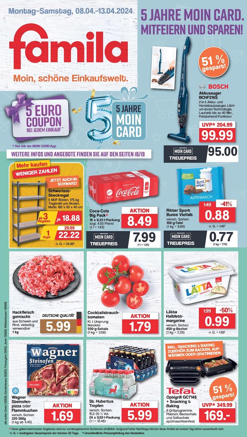 Famila Aktueller Prospekt ab Montag Seite 1