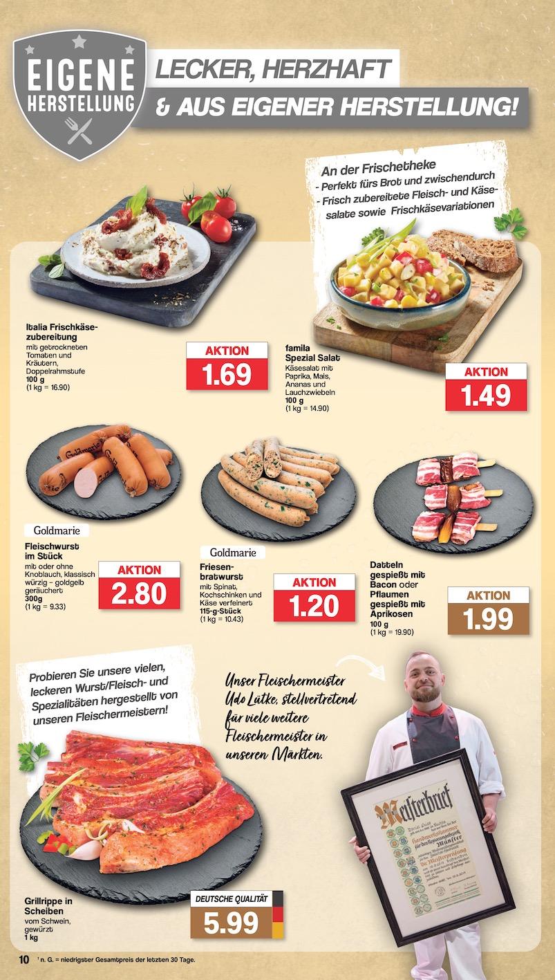 Famila Aktueller Prospekt ab Montag Seite 10