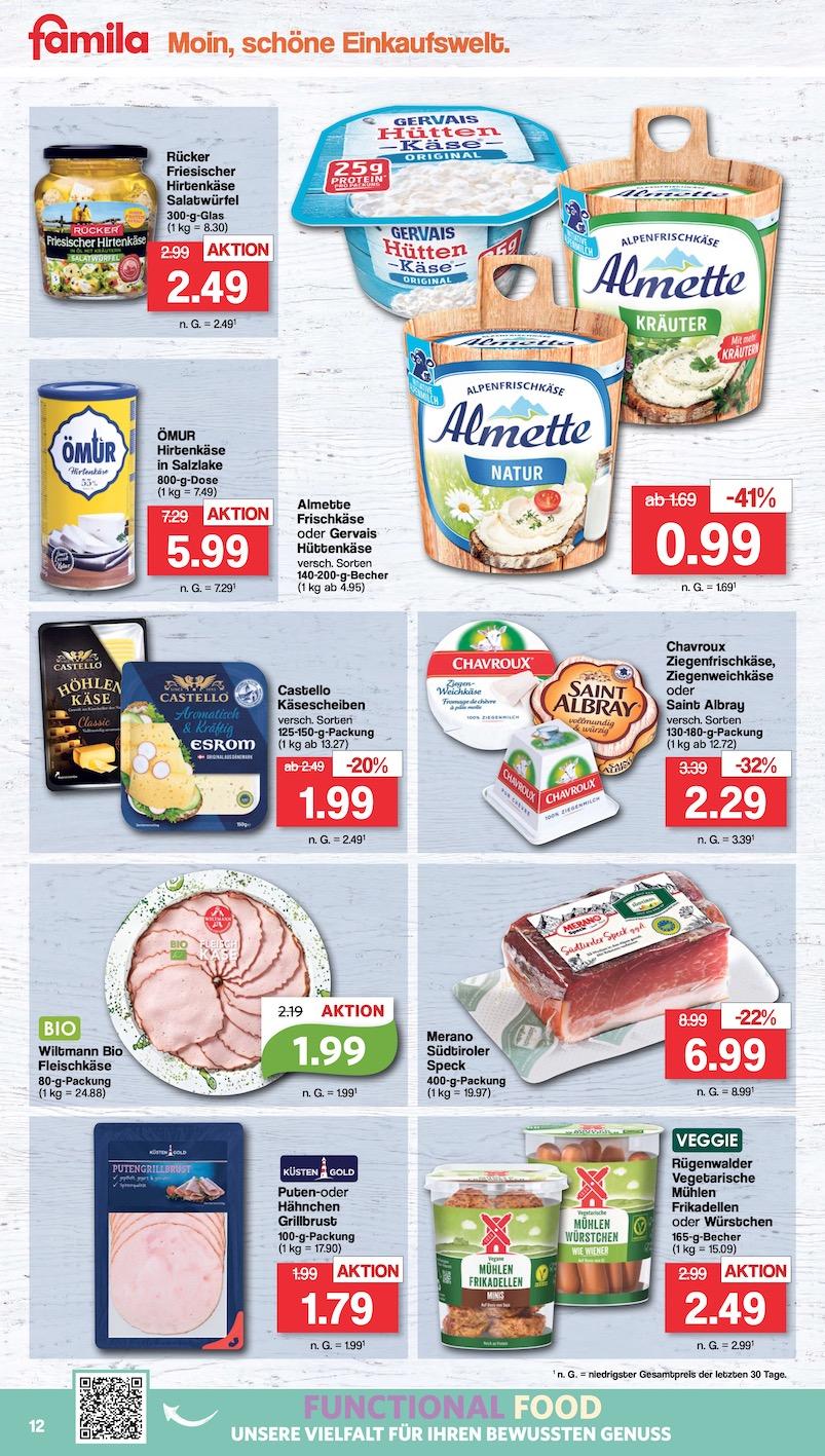 Famila Aktueller Prospekt ab Montag Seite 12