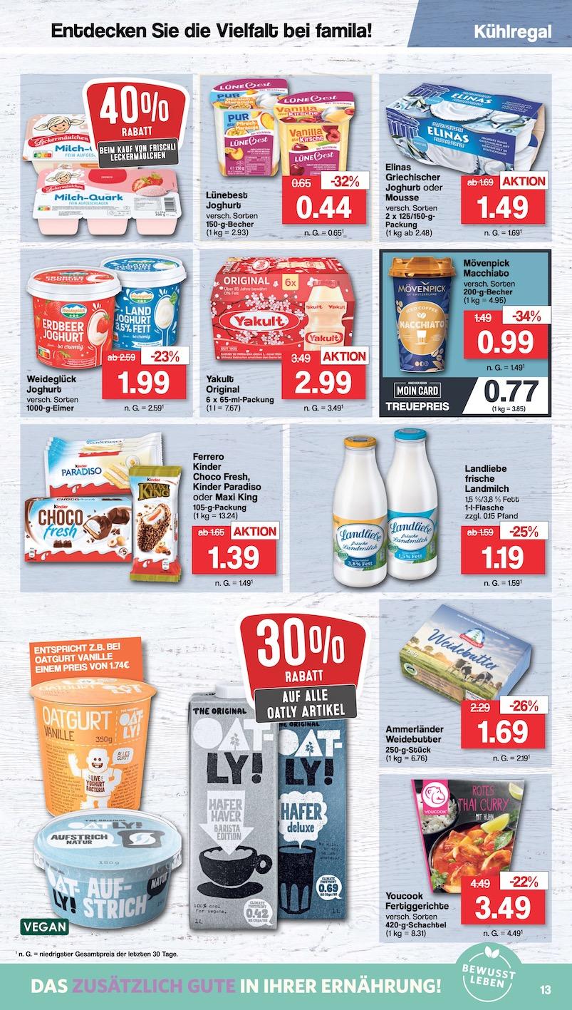 Famila Aktueller Prospekt ab Montag Seite 13