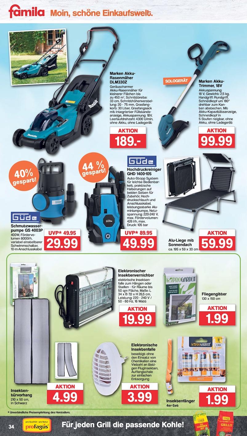 Famila Aktueller Prospekt ab Montag Seite 34