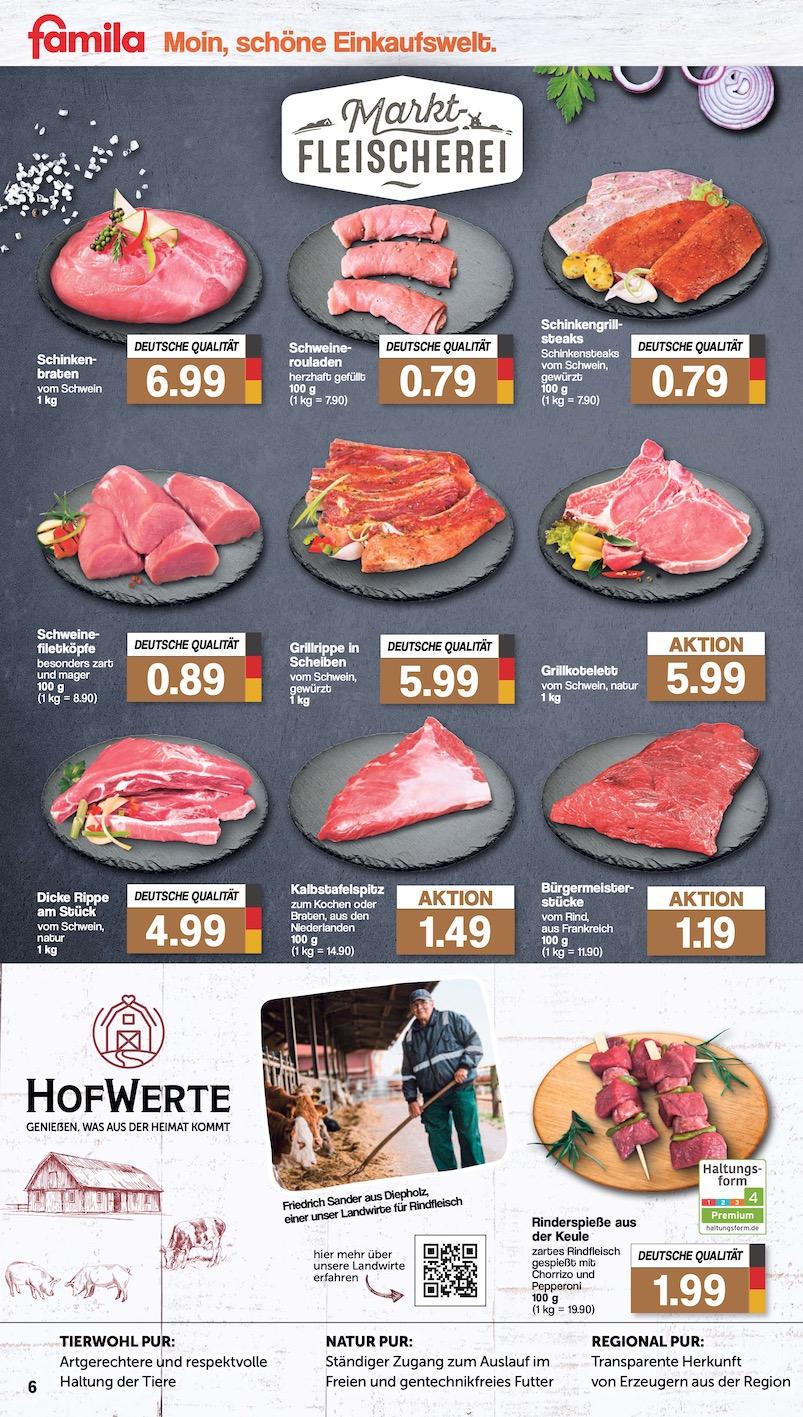 Famila Aktueller Prospekt ab Montag Seite 6