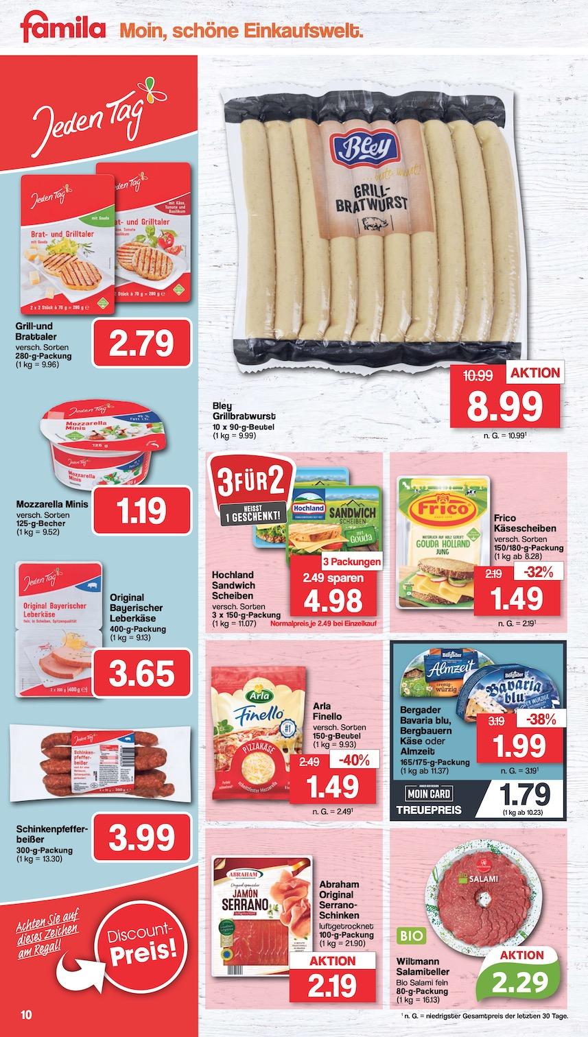 Famila Aktueller Prospekt ab Montag Seite 10