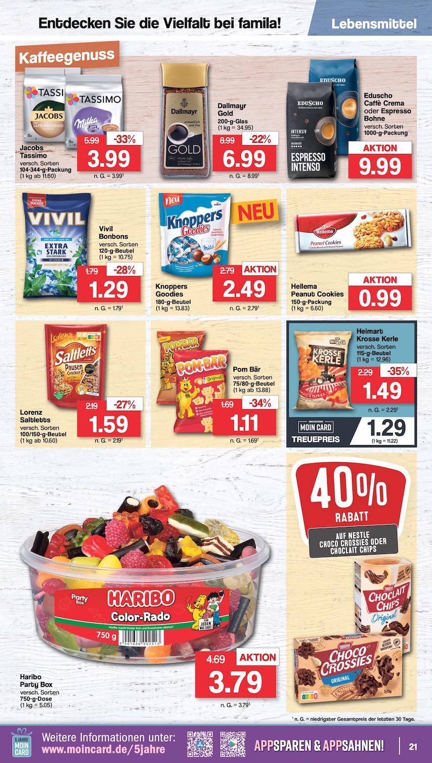 Famila Aktueller Prospekt ab Montag Seite 21