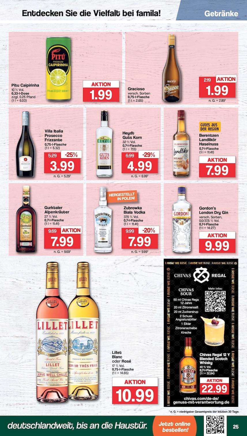 Famila Aktueller Prospekt ab Montag Seite 25