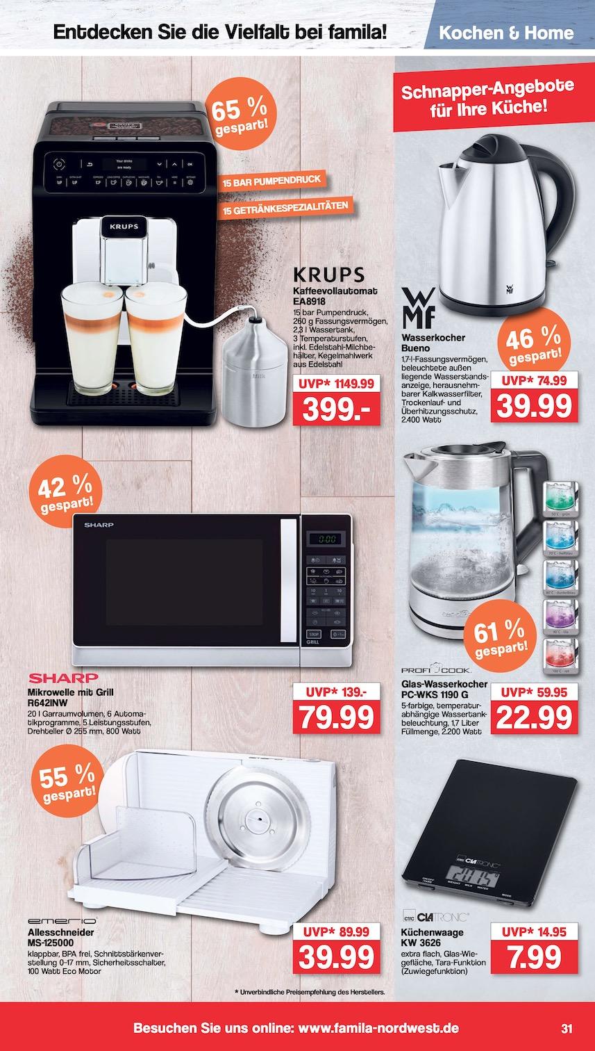 Famila Aktueller Prospekt ab Montag Seite 31
